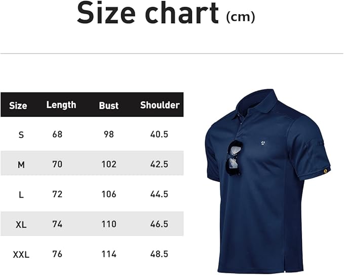 Arjen Kroos Men Tactical Polo Shirts Short Sleeve,Golf Shirts image 11