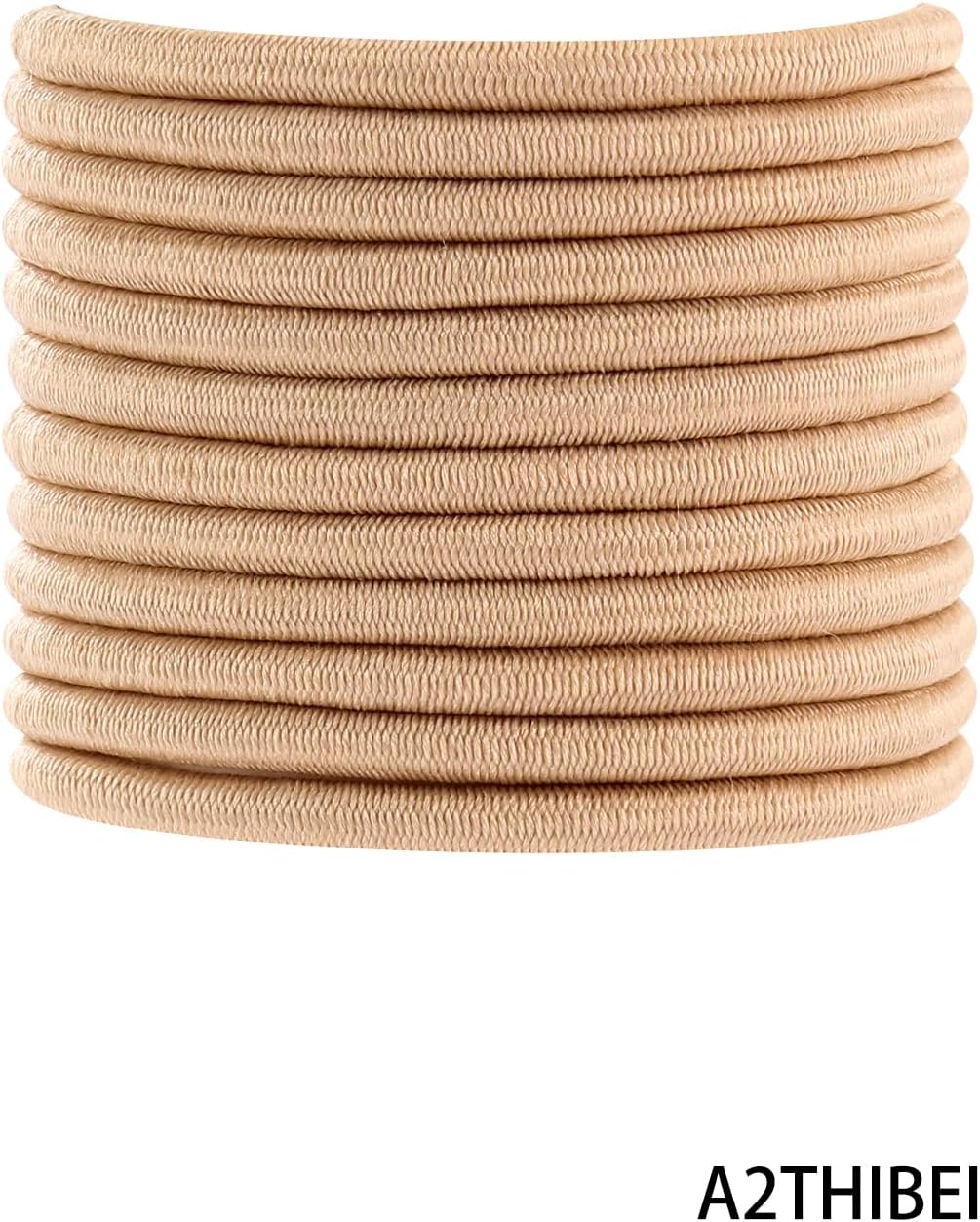 SET of 18 PCS School Elastics+Clips 12 PCS Hair Elastics bands+6 PCS Hair Snap image 1