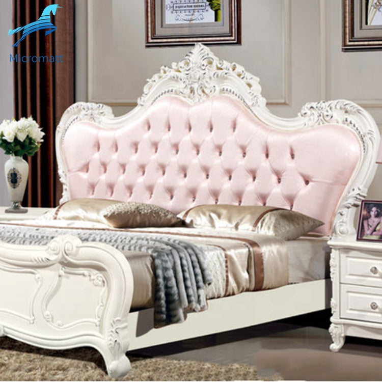 Wood Bedroom Set Furniture Room Double King Size Modern Bed Frame image 0