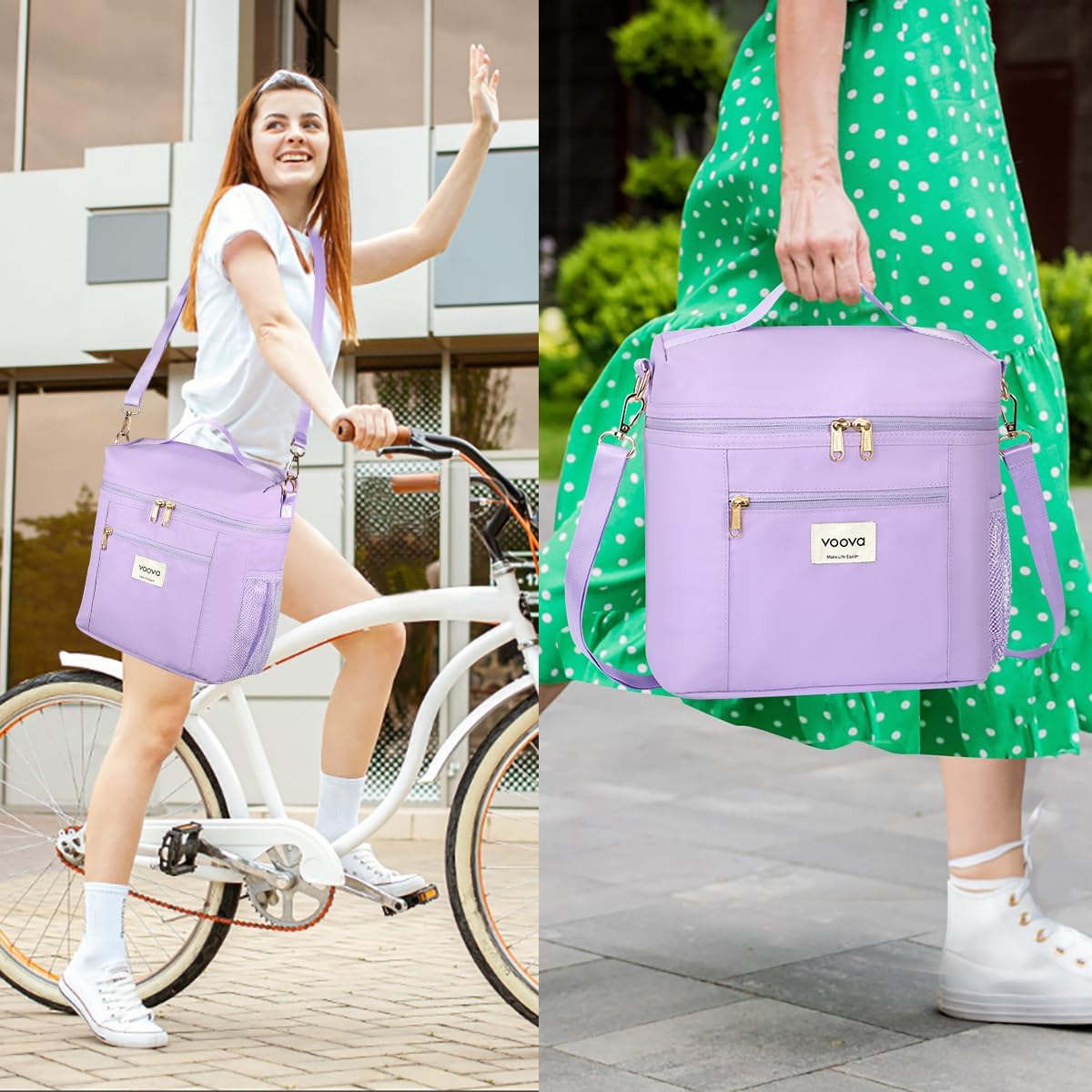 Voova Stackable Stainless Steel Thermal Lunch Box image 6