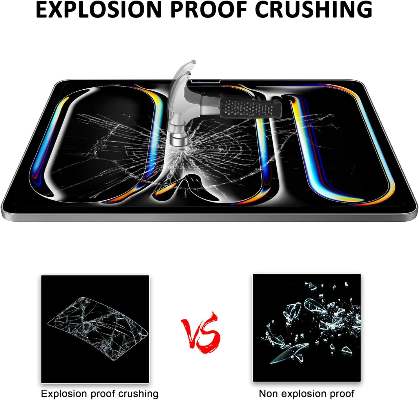 TOPESCT 2-Pack Screen Protector for iPad Pro 11-Inch M4 (2024), 9H image 5