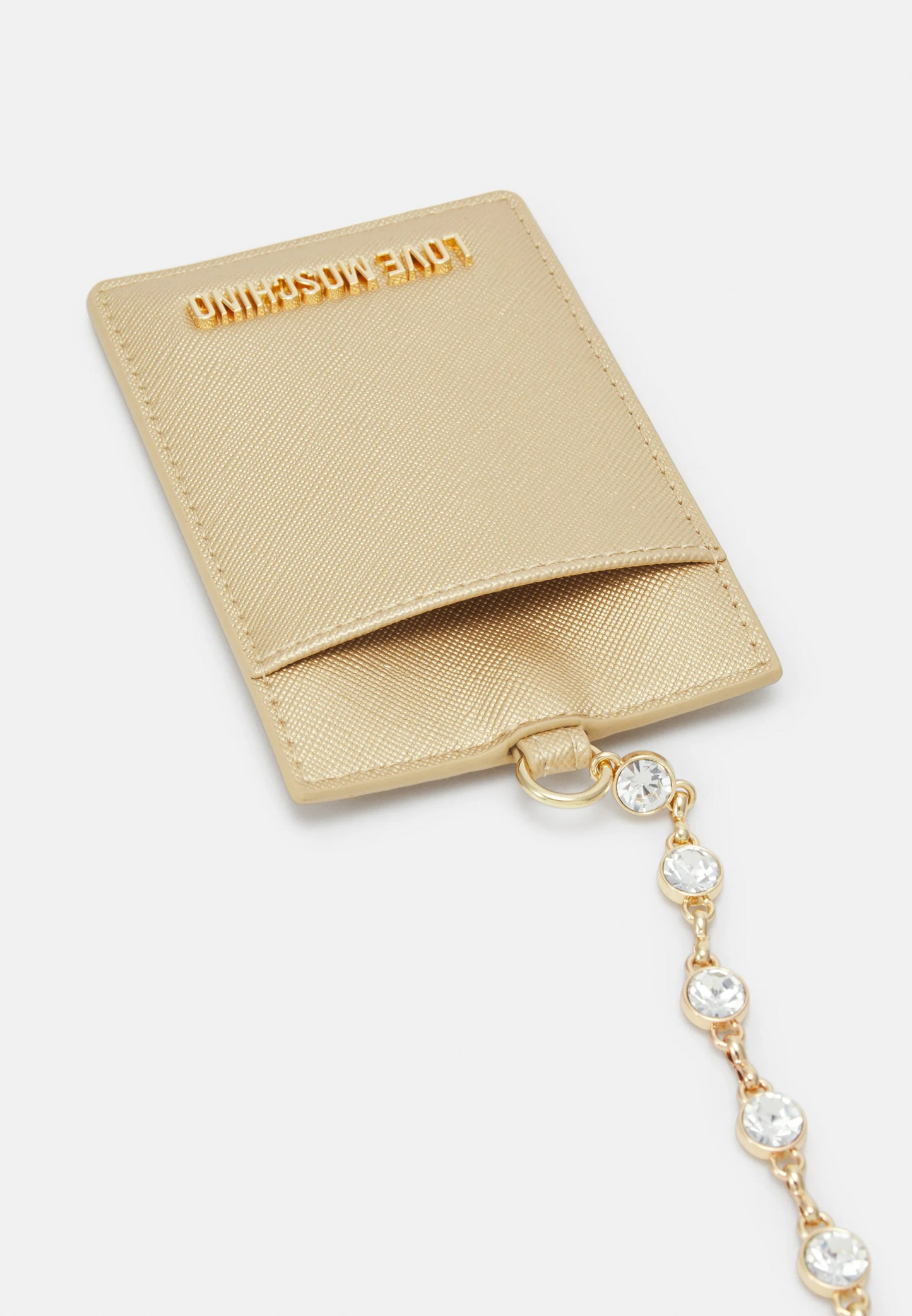 Love Moschino PORTA BADGE - Business card holder - gold image 1