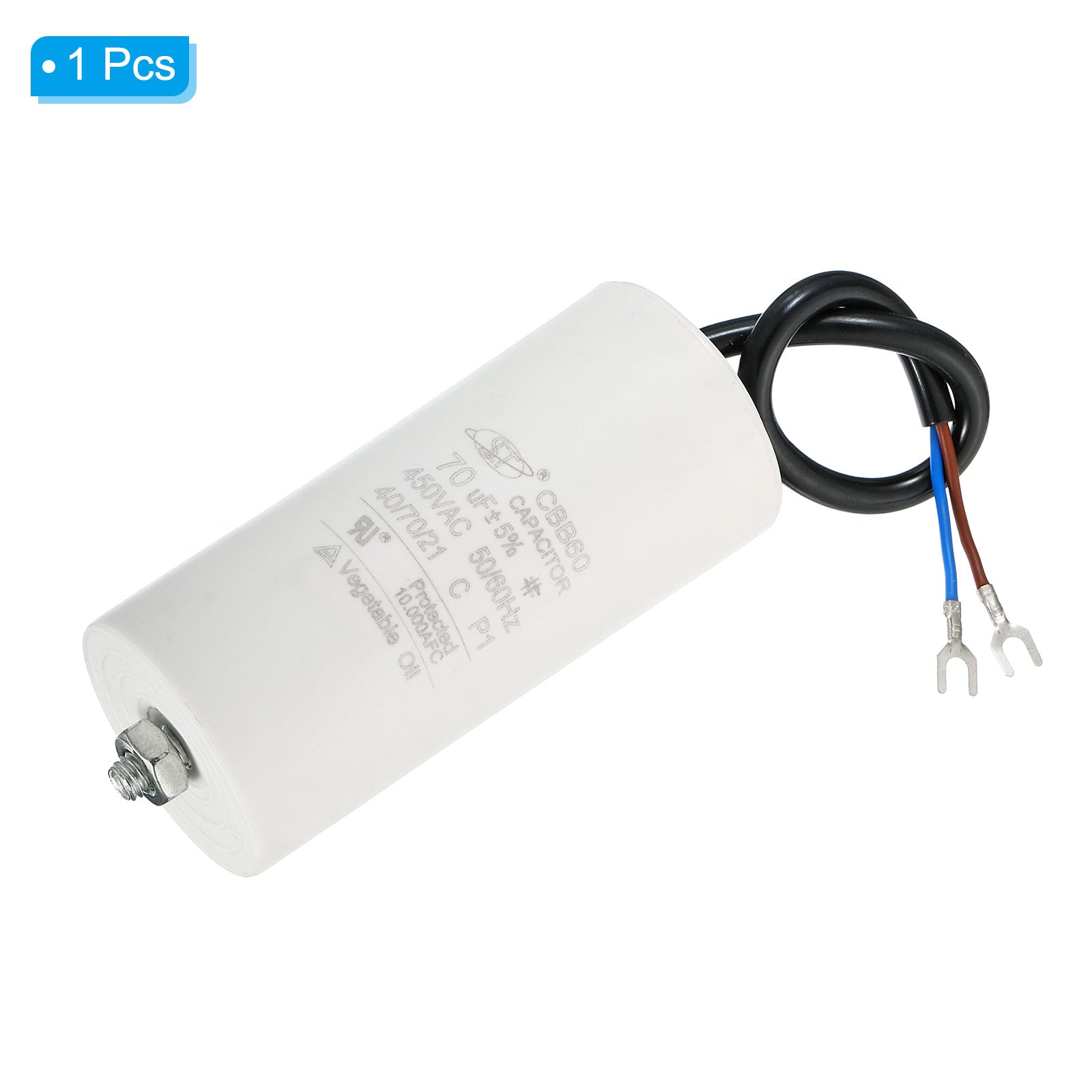 Harfington CBB60 70uF AC450V Run Capacitor for Motors & HVAC image 1