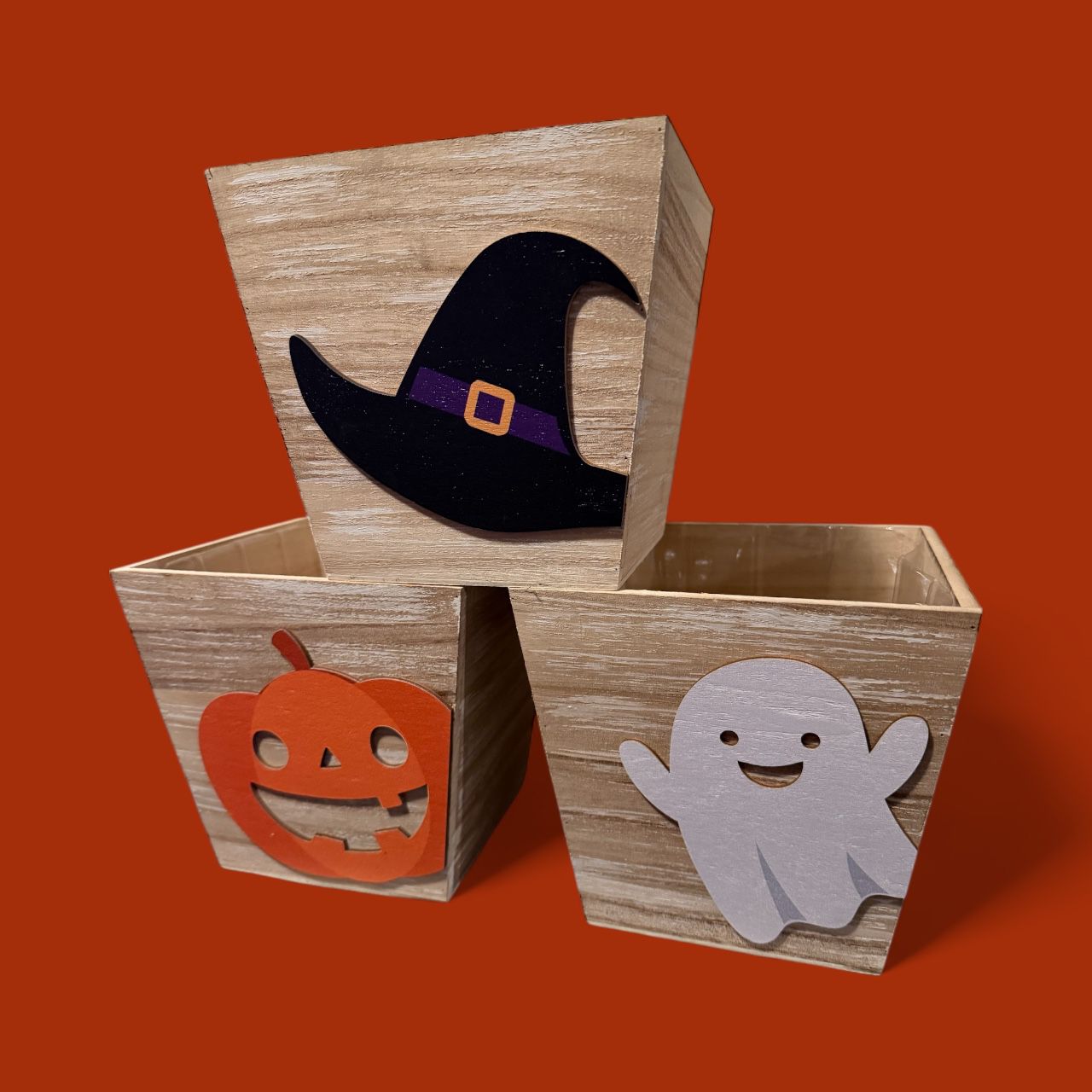Wooden Buckets (3 Assorted) image 1