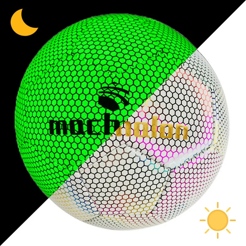 Glow in Dark Soccer BALL Custom Machine Sewn Practice Ball Soccer Ball  Size  5 image 7