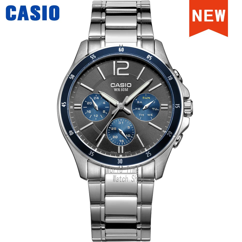 Casio Watch Wrist Watch Men Top Brand Luxury Set Quartz Watche 50m Waterproof image 16