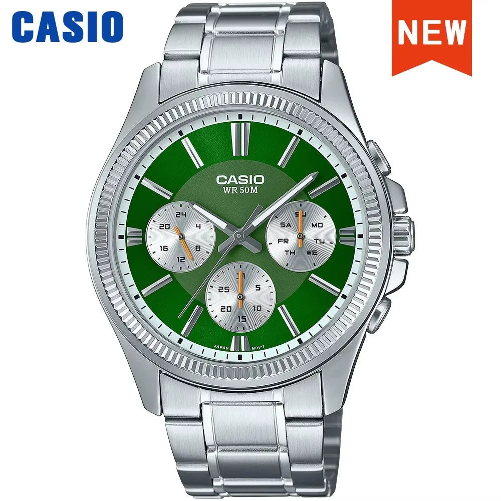 Casio Watch Wrist Watch Men Top Brand Luxury Set Quartz Watche 50m Waterproof image 6