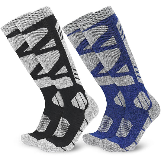 KOOOGEAR 2 Pairs Mens Ski Socks image 0