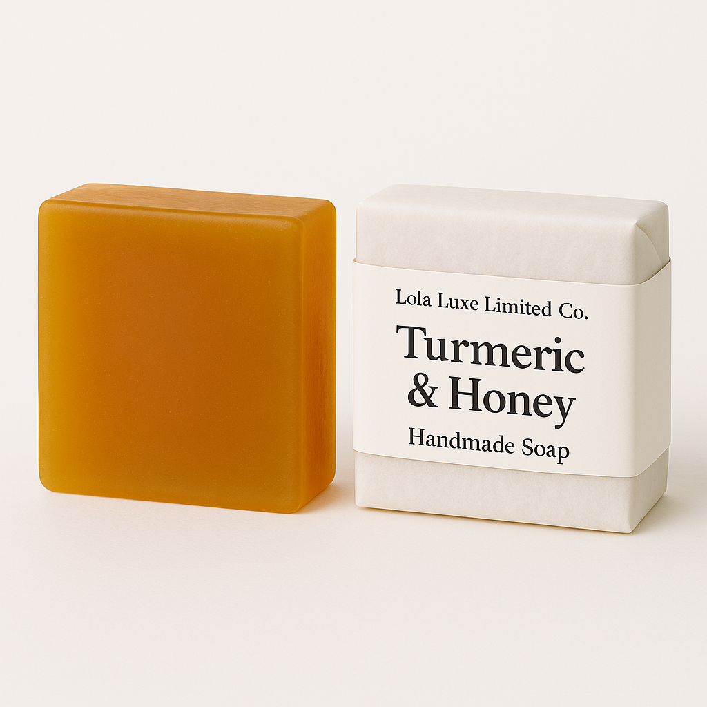 Turmeric & Honey Handmade Soap image 0