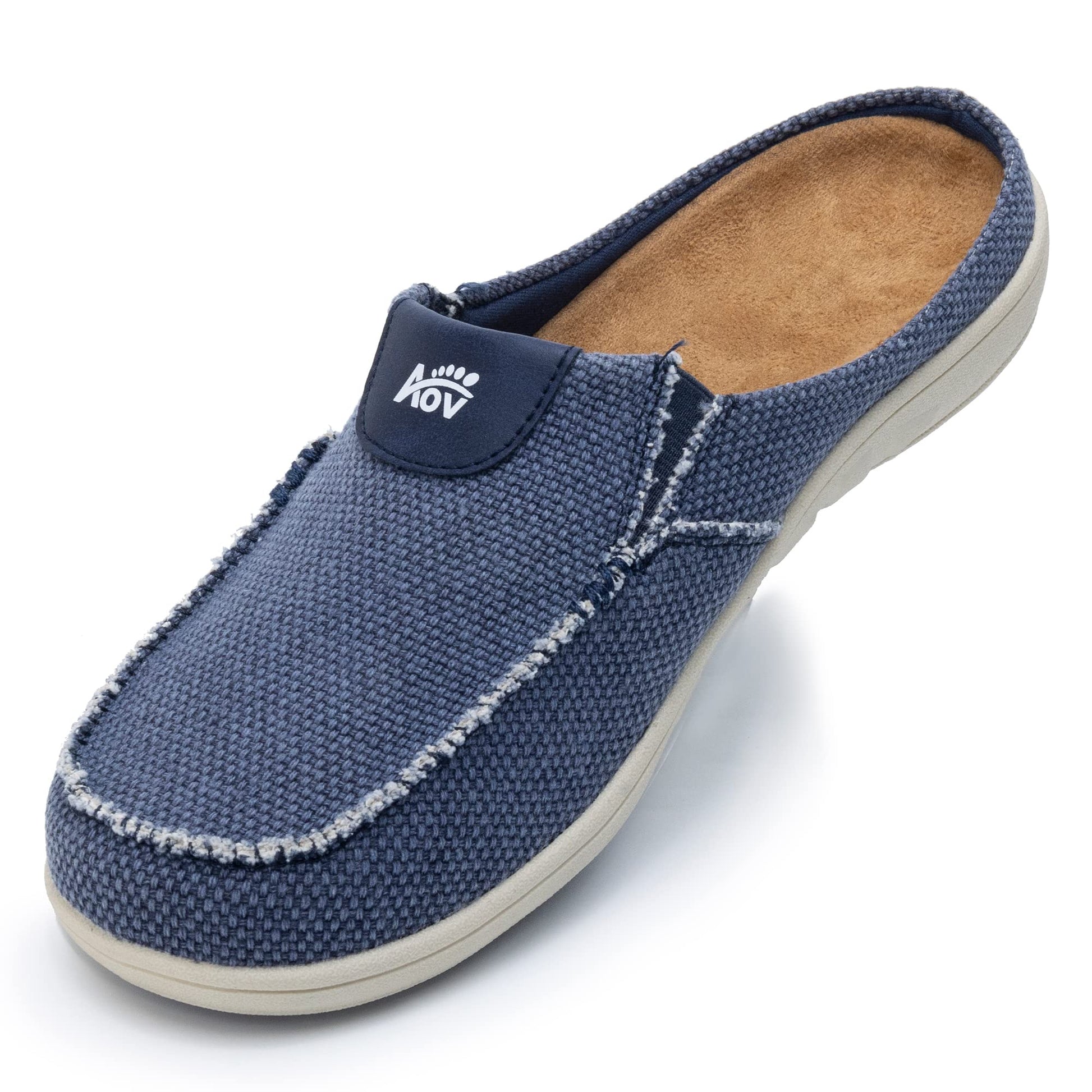 Color Brown-WNA Step Up Men’s Walking Shoes – Arch Support, Pain Relief, Slip-On image 1