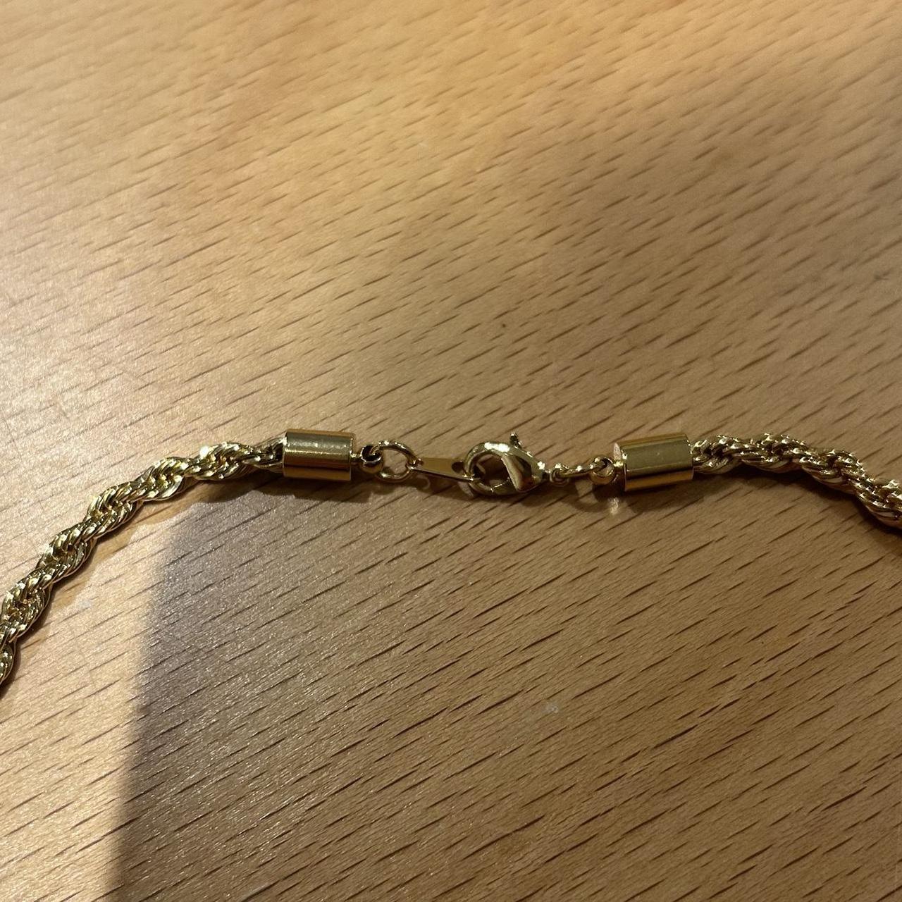 Twojeys Gold Rope Chain Necklace - Brand New, Never Worn, Stylish Jewelry image 1