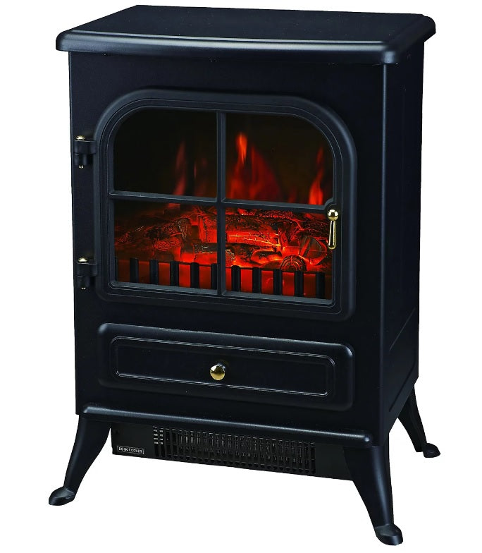 Fireplace Stove Heater Log Burning Flame Electric 950 1850W image 1