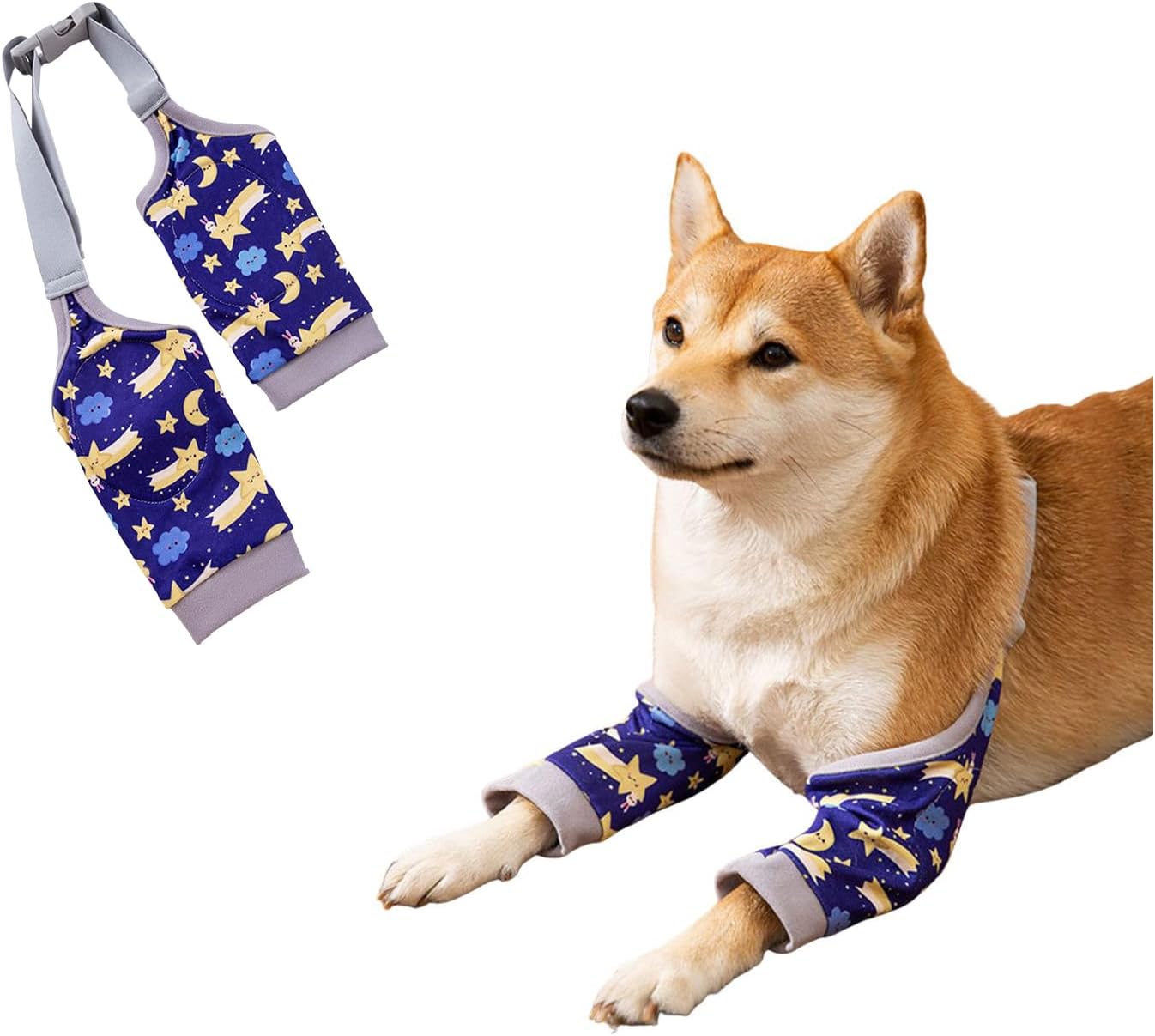 Protective Sleeve for Dog Surgery Recovery – Front Leg & Elbow Support image 8