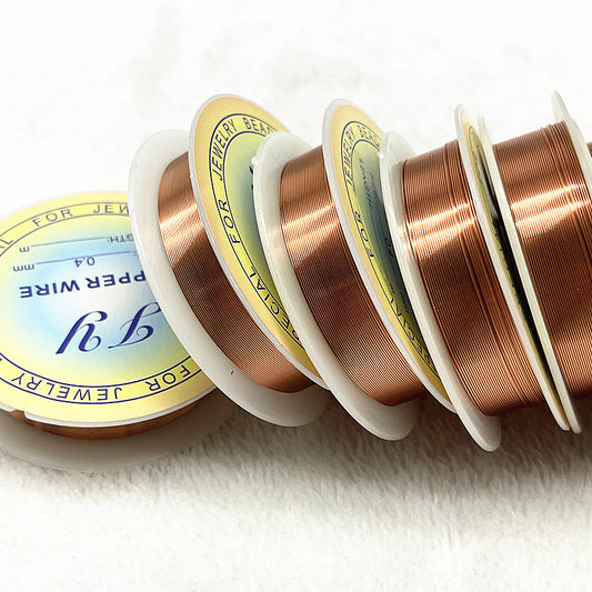 Premium Craft Copper Beading Wire for Jewelry Making DIY Accessories image 0