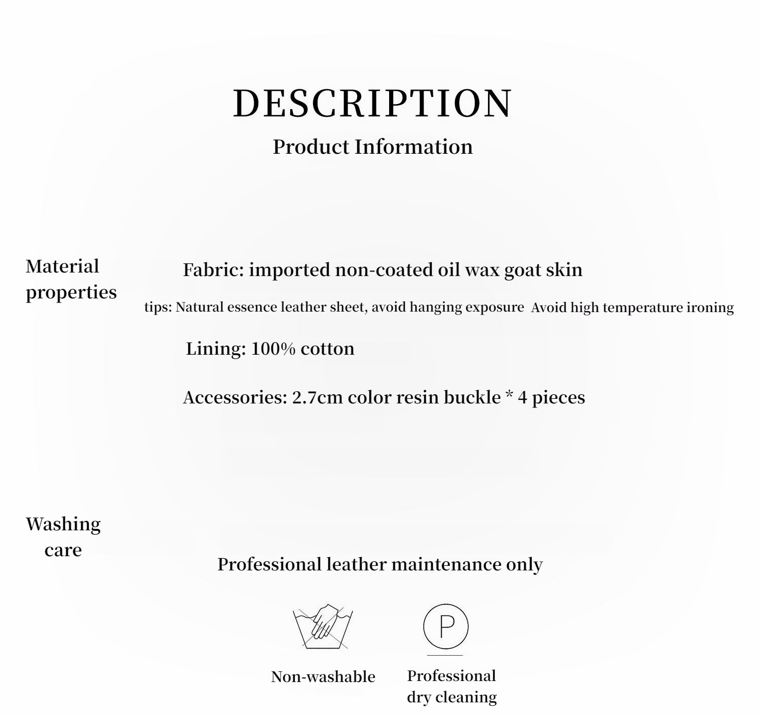 Notting Hill Diary Limited Edition Waxed Goat Leather/Retro Casual Lapel image 9