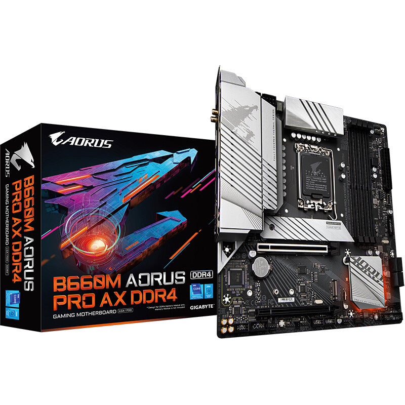 AORUS PRO AX DDR4 128GB MBD for 12th Generation Cpu 12700k/12400f/12600k Intel image 0