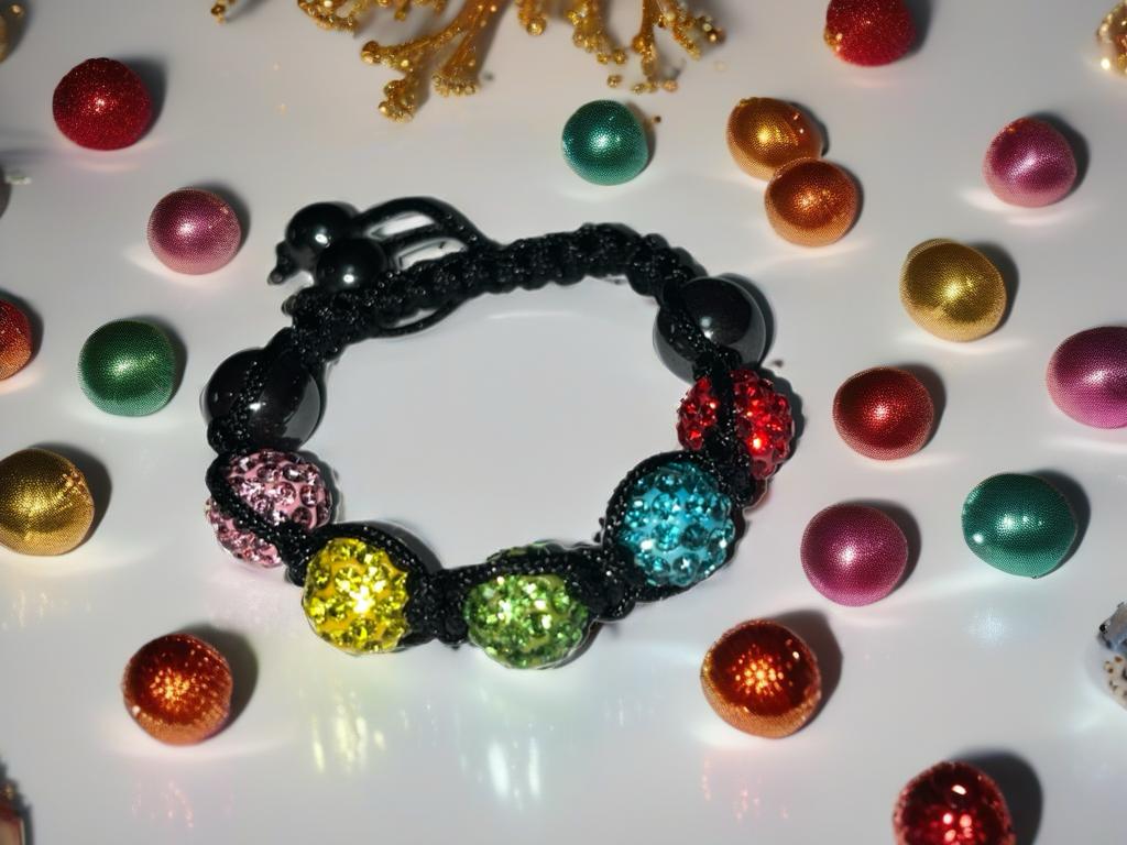 Elegant Shamballa Crystal Beaded Bracelets image 8