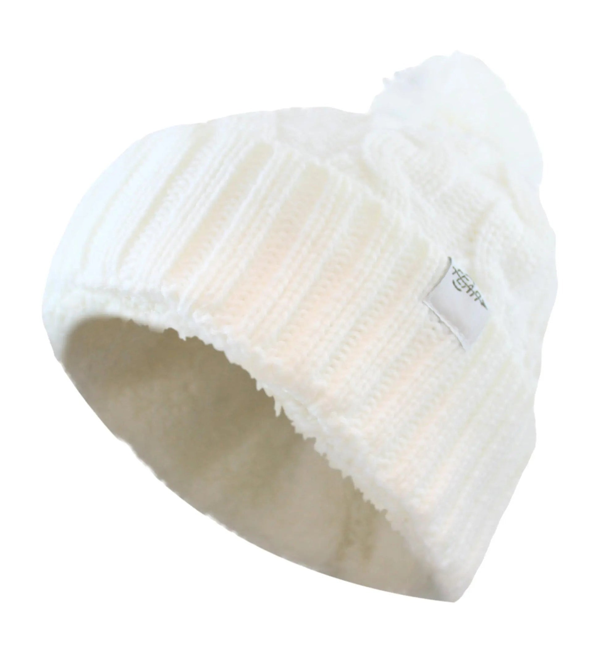 Warmest Plush Insulated Cuff Knit Pom Women Winter Beanie Hat Warm Wool Insula image 4