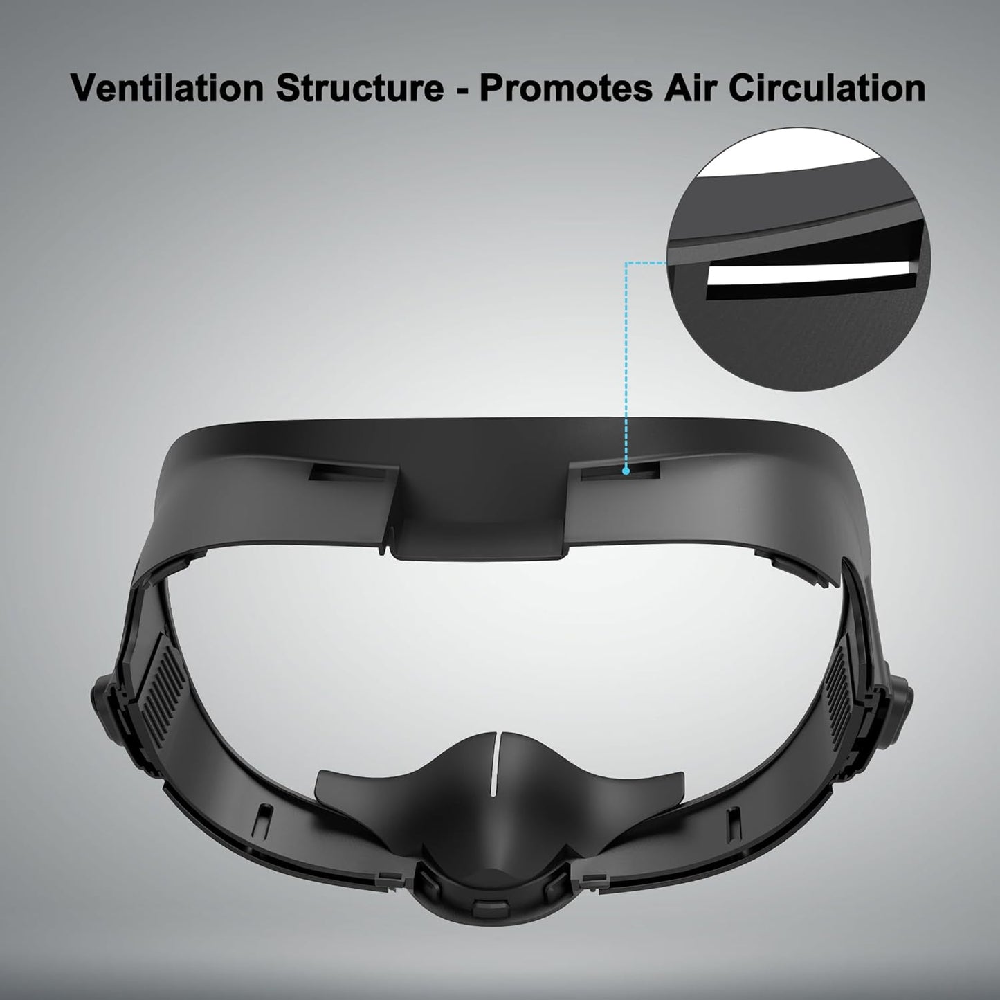 APEXINNO Adjustable Facial Interface for Meta Quest 3, with depth adjustment image 3