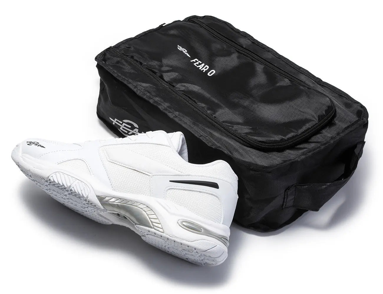 Men's High Arch Firm All-In-One Black Walking Shoes, Comfort & Performance Style image 7