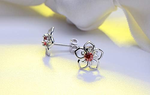 Sparkling Zircon 925 Sterling Silver Stud Earrings for Women - Elegant Gift image 5