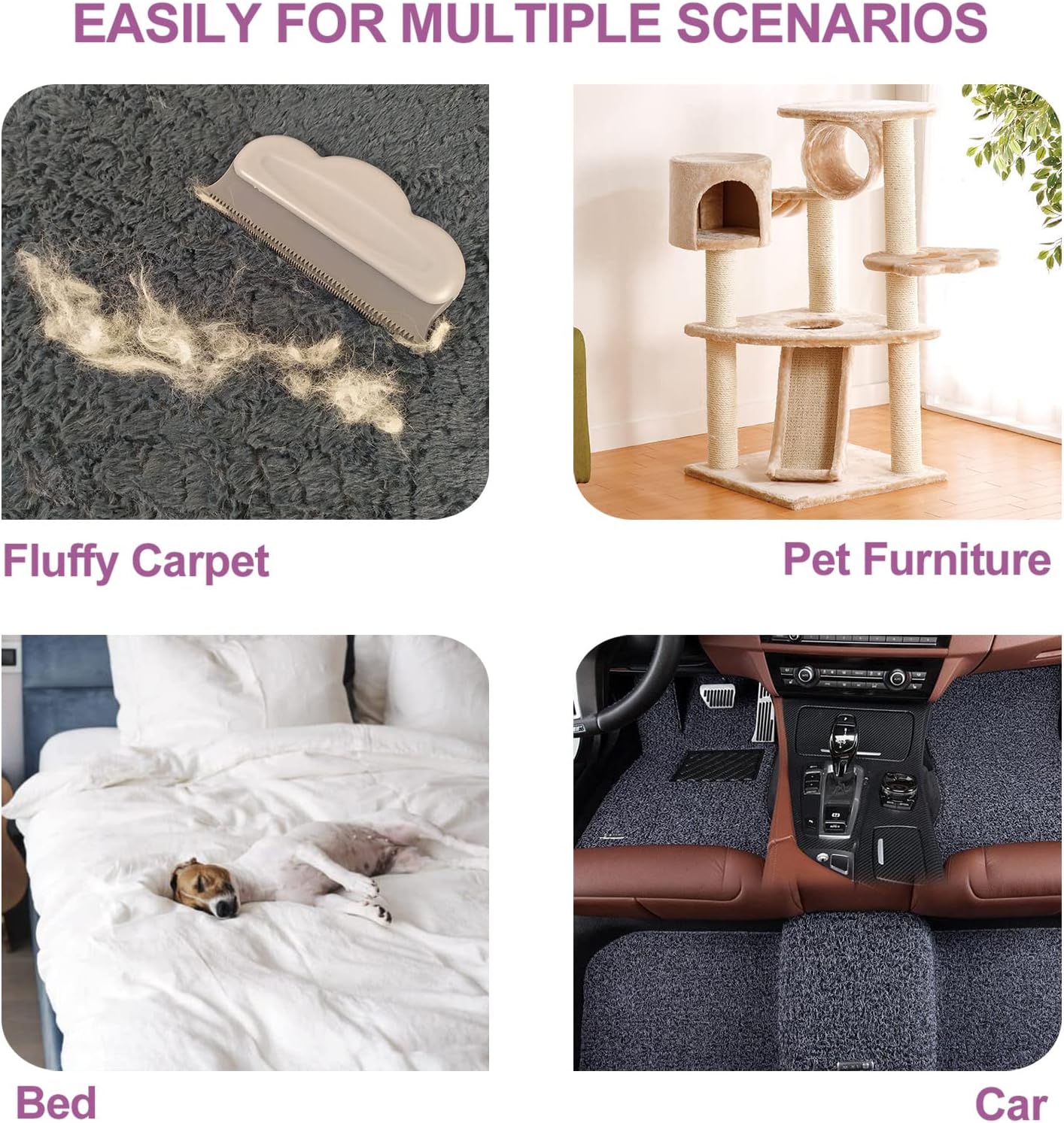 Petdom Pet Hair Remover Brush image 2