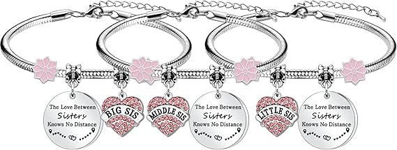 Awyuan Bracelet Sister to Sister Jewellery as Birthday Gifts image 1