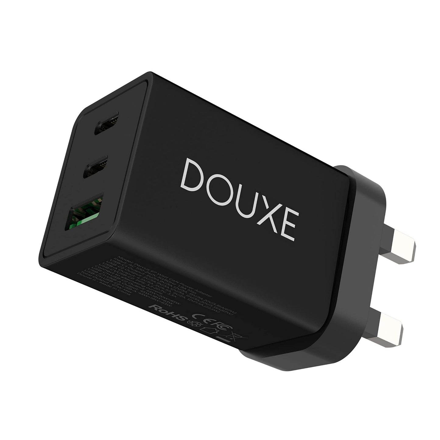 Douxe 67W HIGH-SPEED USB C Charger Plug & Play Adapter for your Smartphones, image 0