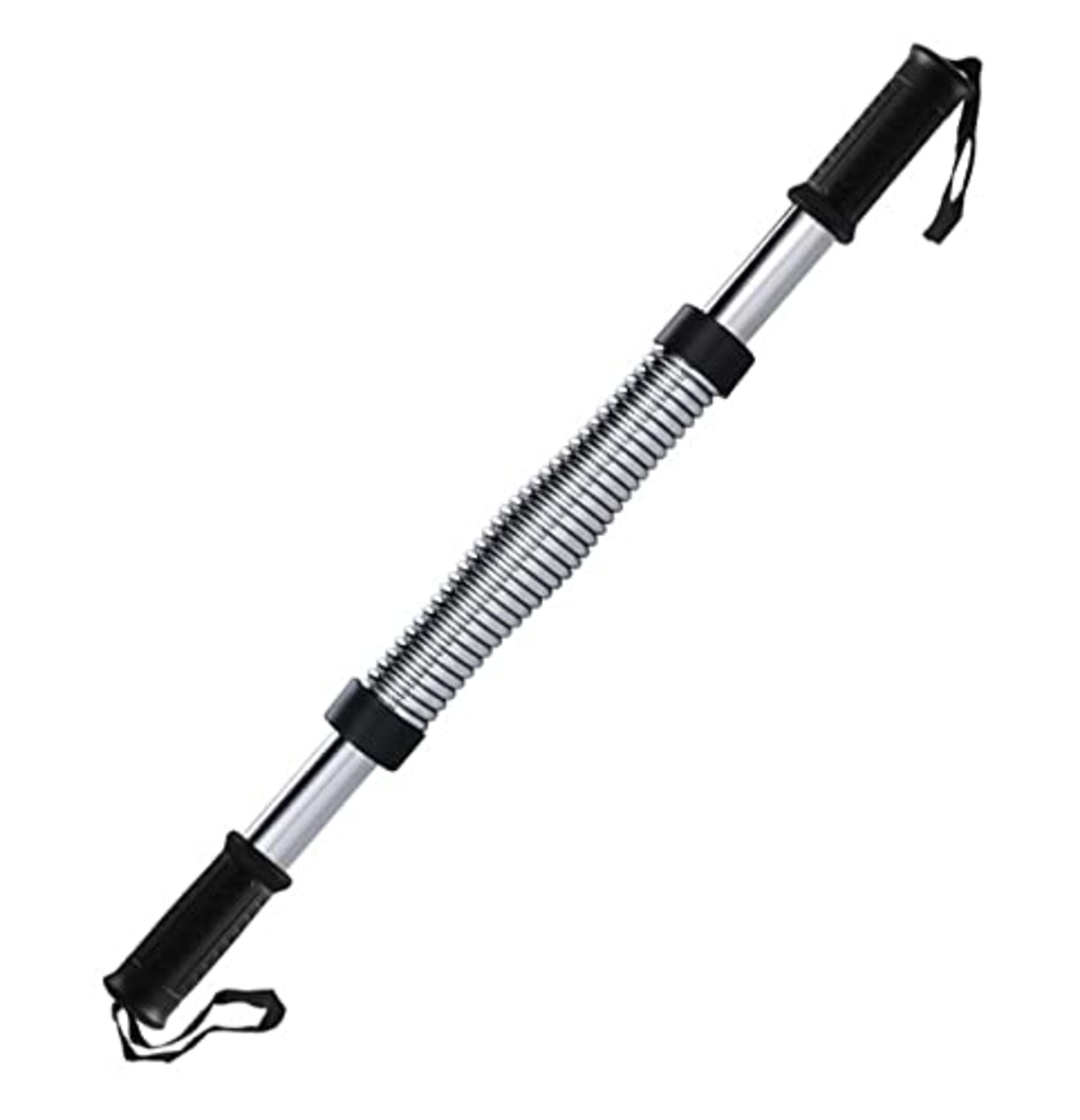 Fulusor Power Twister Bar Arm Chest Exercise Strengthener (30kg/66lbs image 0