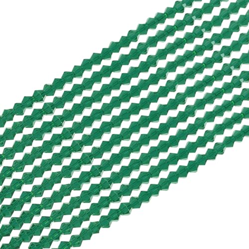 PATIKIL 840 Pcs Lemon Yellow 4mm Faceted Crystal Beads Jewelry Making image 0