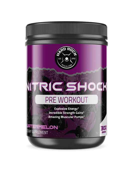 Hard Rock Health® Nitric Shock Pre-Workout Watermelon image 0