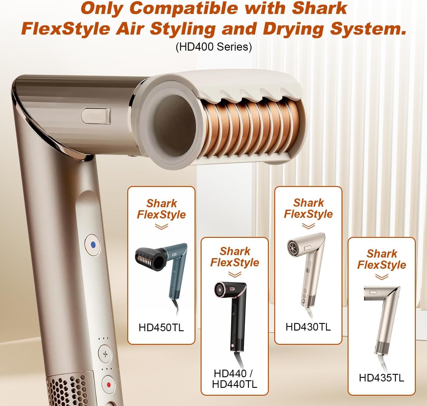 Premium Frizzfighter Finishing Tool Nozzle for Shark Flexstyle HD400 Series Dry image 4