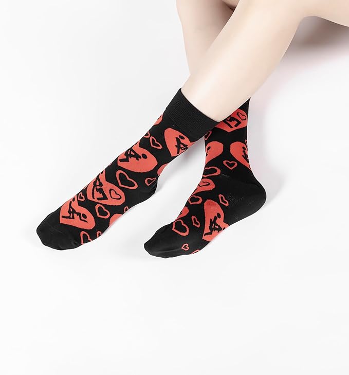 BISOUSOX Couple Socks Unisex Novelty image 4