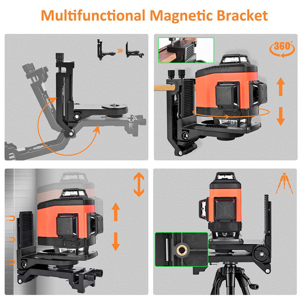 Floor Laser Level 4x360°- Dovoh K4-360g image 8