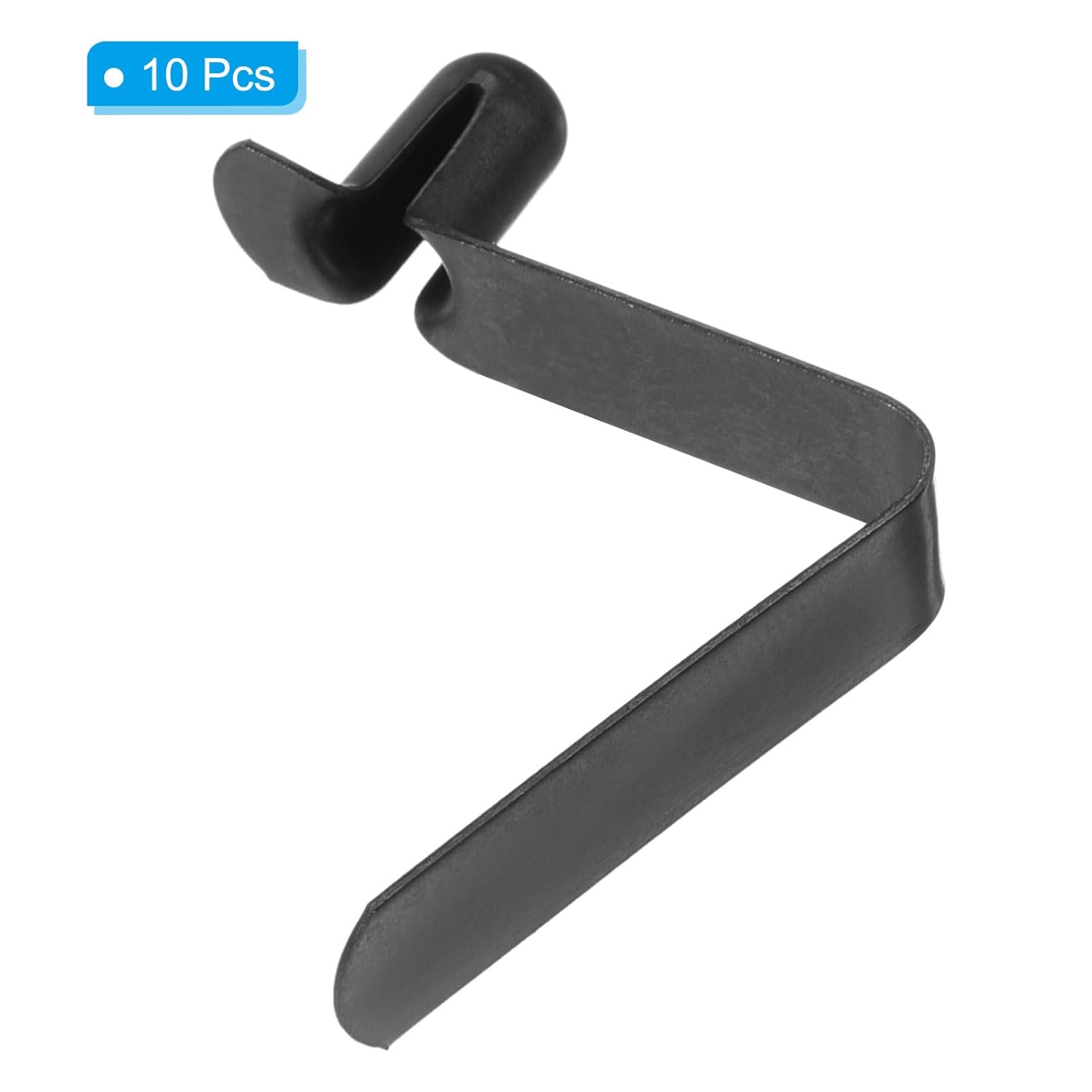 PATIKIL 8x5mm Steel V-Shaped Push Button Spring Clips Kayak Tent image 4