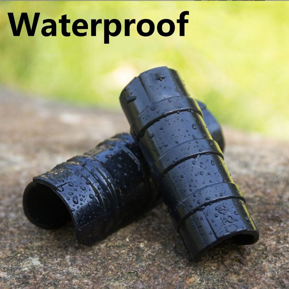 Premium Durable ABS+PC Greenhouse Frame Snap Clamps for Pipe Fixing (20-Pack) image 4