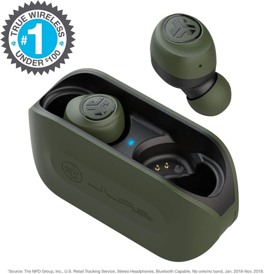 JLab Go Air True Wireless Earbuds – Green (Used, No Box) image 0