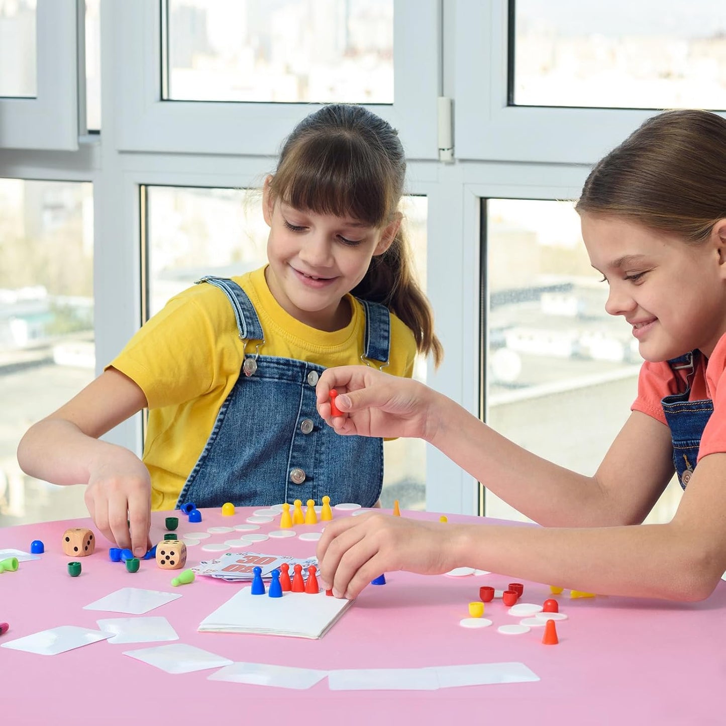 120-Pack 18mm Unfinished Wooden Blank Dice Cubes, Smooth 6-Sided Craft Blocks image 3