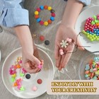 100 Bulk White 15mm Food-Grade Silicone Round Focal Loose Crafting Beads image 10