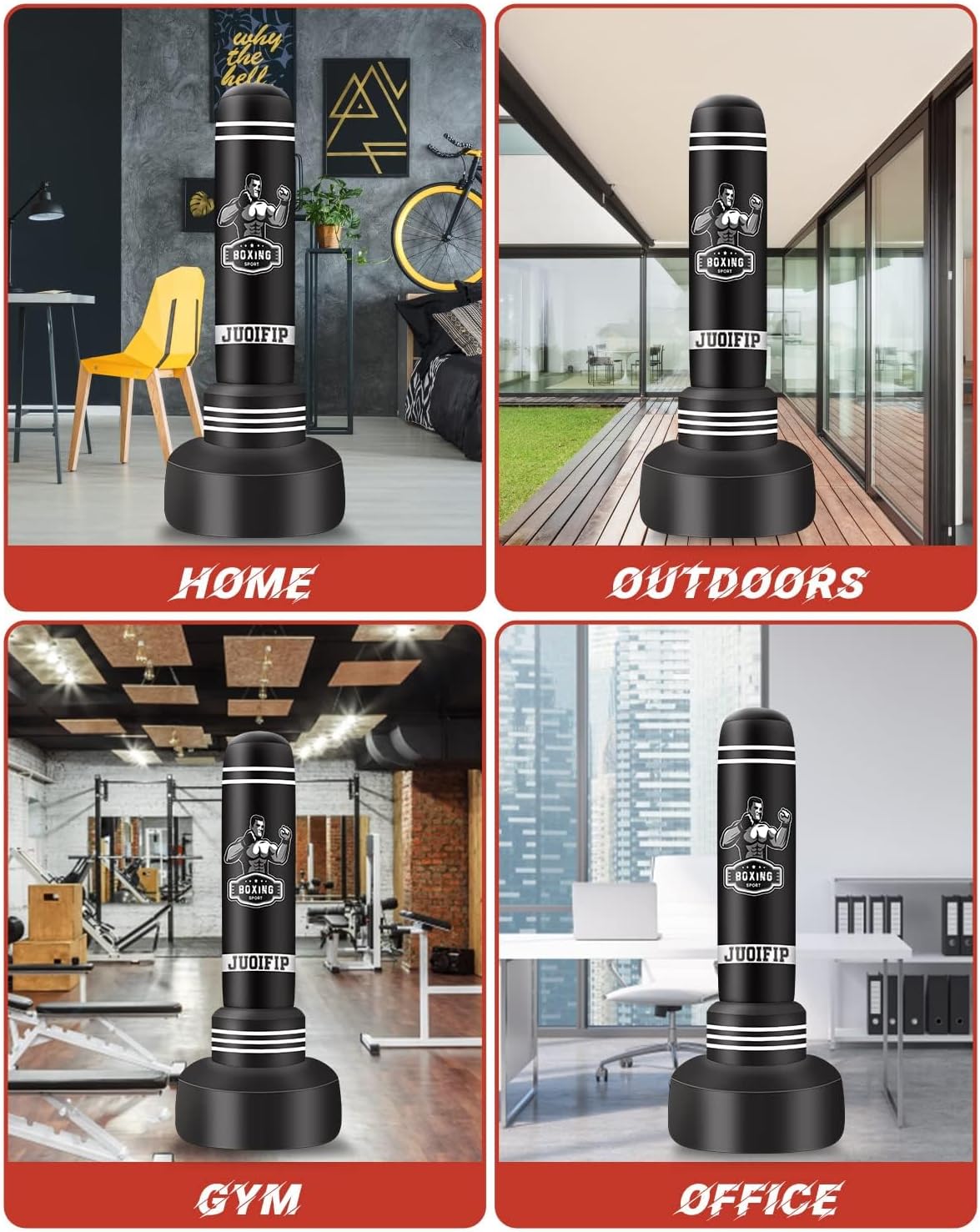 Freestanding Punching Bags for Adults image 9