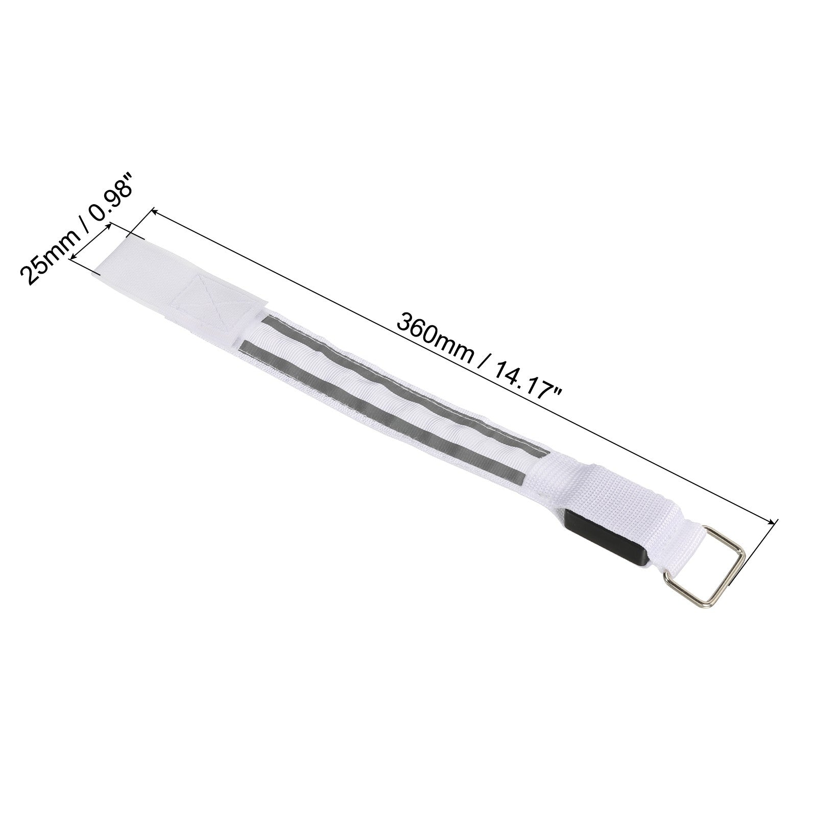 4-Pack Bright LED Light-Up Wristbands for Running, Cycling, Night Safety Glow image 6