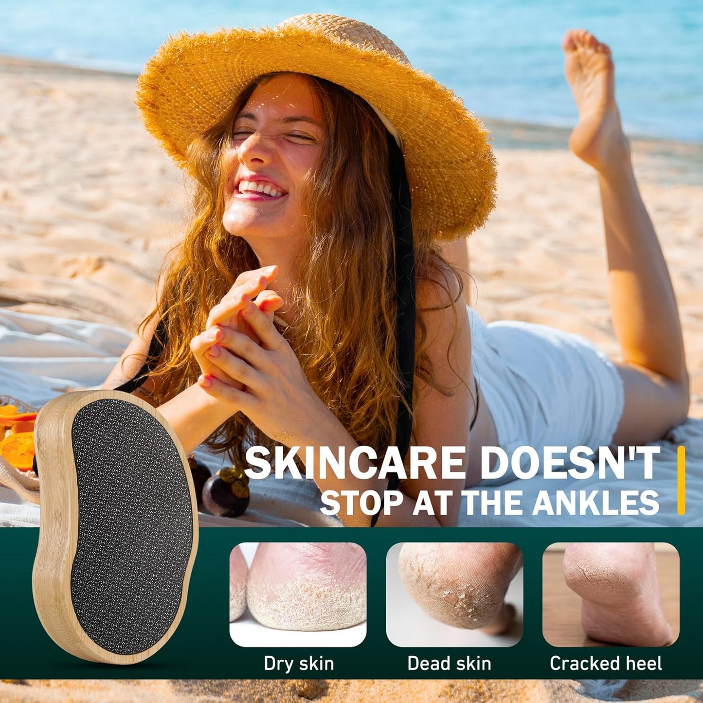 FVION Nano Glass Foot File: Ultimate Gentle Callus Remover for Soft Feet image 14