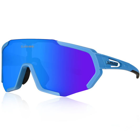 QE48 Performance Polarized Cycling Sunglasses with 5 Interchangeable UV400 Lens image 10