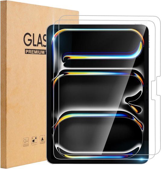 TOPESCT 2-Pack Screen Protector for iPad Pro 11-Inch M4 (2024), 9H image 0