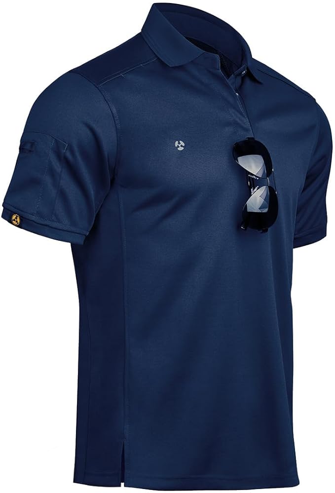 Arjen Kroos Men Tactical Polo Shirts Short Sleeve,Golf Shirts image 10